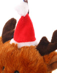 Christmas Santa Squeaky Plush Dog Toy – Durable & Fun