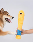 Plush Baseball Bat Dog Toy – Durable & Interactive Chew Toy
