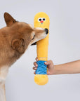 Plush Baseball Bat Dog Toy – Durable & Interactive Chew Toy