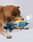 Plush Baseball Bat Dog Toy – Durable & Interactive Chew Toy