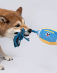 Plush Baseball Bat Dog Toy – Durable & Interactive Chew Toy
