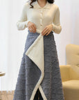 Fluffy Sherpa Fleece Shawl Throw Blanket – Cozy & Multi-Purpose Nap Blanket