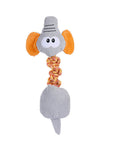 Rope Squeaky Dog Interactive Toy – Animal Series for Fun Playtime