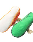 Colorful Shoes Rope Chew Dog Toy – Durable & Interactive