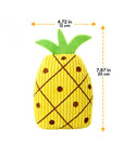 Plush Fruit Squeaky Dog Toy – Durable & Fun Chew Toy