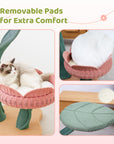 Yellow Tulip Cat Tree - Pawhearth