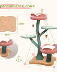 Yellow Tulip Cat Tree - Pawhearth