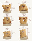 Baked Treats Plush Interactive Cat Toy Set – Fun & Playful
