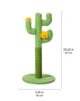 Cactus Design Sisal Cat Scratching Post – Durable & Stylish