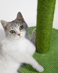 Cactus Design Sisal Cat Scratching Post – Durable & Stylish