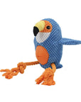 Flamingo & Parrot Rope Dog Toy – Durable & Interactive Chew