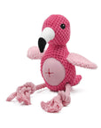 Flamingo & Parrot Rope Dog Toy – Durable & Interactive Chew