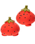 Latex Vegetable Squeaky Dog Toy – Durable Interactive Chew Toy