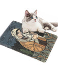 Eco-Friendly Printed Sisal Cat Scratching Mat – Durable & Stylish