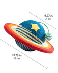 Rainbow Planet Sisal Cat Scratcher with Hanging Ball