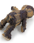 Rustic Denim Bear Dog Toy – Durable & Squeaky Chew Toy