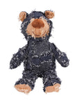 Rustic Denim Bear Dog Toy – Durable & Squeaky Chew Toy