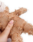 Rustic Denim Bear Dog Toy – Durable & Squeaky Chew Toy