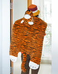 Tiger Stripe Shaped Warm Sleeping Mat for Dogs & Cats – Cozy & Comfortable