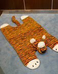 Tiger Stripe Shaped Warm Sleeping Mat for Dogs & Cats – Cozy & Comfortable