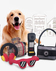 Travel Plush Dog Chew Toy – Durable & Interactive Fun
