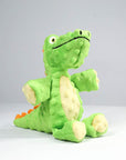 Durable Bite-Resistant Alligator Dog Toy with Squeaker