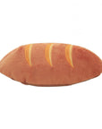 Plush Pizza & Hot Dog Shaped Squeaky Dog Chew Toy