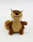 Interactive Squirrel Hide-and-Seek Dog Toy with Tree Trunk