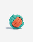 Color Clash Knotted Ball Dog Toy – Durable & Interactive Chew Toy