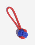 Color Clash Rope Tug Dog Toy – Durable & Interactive Chew Toy