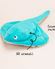 Chew-Resistant Squeaky Dog Toy – Ocean World Theme
