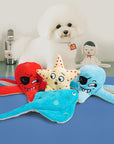 Chew-Resistant Squeaky Dog Toy – Ocean World Theme
