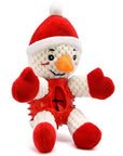 Christmas Rubber Dog Toy – Squeaky & Slow Feeder Doll