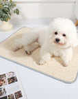 Cooling Ice Silk Dog & Cat Mat – Washable, Non-Slip & Breathable