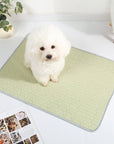 Cooling Ice Silk Dog & Cat Mat – Washable, Non-Slip & Breathable