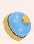 Metallic Pet Training Bell – Durable Interactive Button Toy