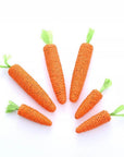 Natural Sisal Carrot Cat Chew Toy – Bite-Resistant Teething Aid