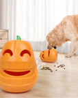 Pumpkin Treat Dispensing Dog Toy – Interactive Chew & Play