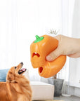 Pumpkin Treat Dispensing Dog Toy – Interactive Chew & Play