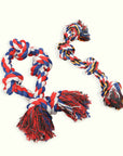 Rope Knot Tug Dog Toy – Interactive Chew & Pull Play Toy