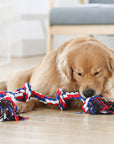 Rope Knot Tug Dog Toy – Interactive Chew & Pull Play Toy