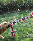 Rope Knot Tug Dog Toy – Interactive Chew & Pull Play Toy
