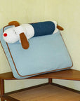 Spacious Denim Dog & Cat Mat with Removable Pillow – Comfortable & Versatile Pet Bed