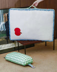 Durable Denim Pet Mat with Pillow – Comfortable, Stylish & Long-Lasting Pet Bed