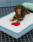Durable Denim Pet Mat with Pillow – Comfortable, Stylish & Long-Lasting Pet Bed