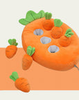 Squeaky Carrot Snuffle Toy – Interactive Enrichment for Dogs
