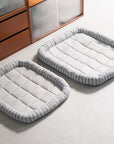 Stylish Striped Cooling Ice Silk Dog & Cat Bed Mat – Soft, Comfortable & Cooling