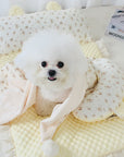 Floral Cooling Mat with Pillow – Comfortable & Cooling Bed for Pets