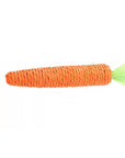 Natural Sisal Carrot Cat Chew Toy – Bite-Resistant Teething Aid