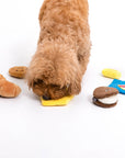 Bakery Snuffle Squeaky Dog Toy – Interactive Chew & Sniff Toy